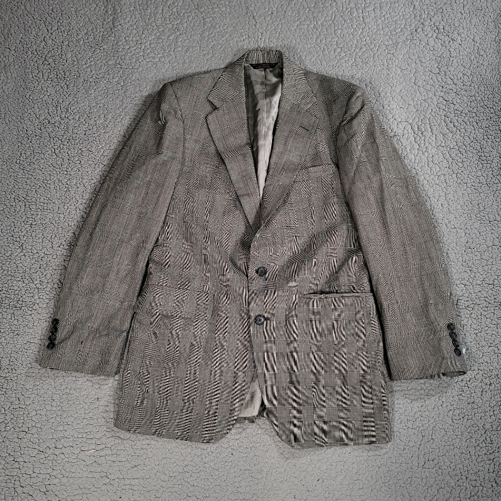 La Crosse Suit Jacket Blazer Sport Coat VTG Made In USA Wool Mens 38L